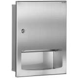 Delabie Paper Towel Dispenser Recessed 304 Stainless Steel Satin