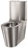 Delabie Monobloco S21 Wc 304 Stainless Steel Satin With Cistern