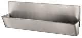 Delabie Surgical Sink L2100 3 Single 22 Tapholes 304 St Steel Satin