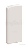 Delabie Cover Plate White Nylon (for Bars 5160n-5164n-5162n-5170n)