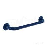 Doc.m Support Grab Rail 600mm Long Exposed Fittings-blue Sr5902be