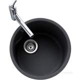 Related item Carron Phoenix Rdgsbwgpx4kca Graphite Rondel Large Round Single Bowl Kitchen Sink