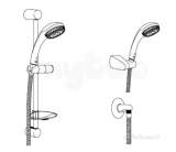 Related item Contempory Conc Shower Kit Low Press Cp