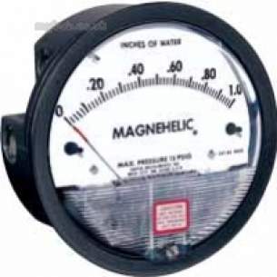 Dwyer Instruments Magnehelic Gauges -  Dwy 2301 Magnehelic 0.5-0-0.5 Inch Wg