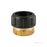 Hdpe 56mm X 2 Inch Fi Adaptor In Brass