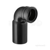 Hdpe 90mm Duofix 90 Degree Bent Connector