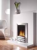 Flavel Atlanta Bf Gas Fire Ng Silver