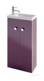 Oslo 39cm Aubergine Base Unit Ch Trim