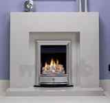 Related item 44 Inch Lauren Micro Marble Surround White