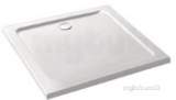 Volente 700 X700 Abs Stone Resin Tray Wh