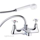 Deva X Top Bath/shower Mixer Inc Kit Cp