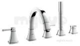 Grohe Grandera 2hdl Trimset Bath 5-h 19919000