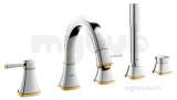 Grohe Grandera 2hdl Trimset Bath 5-h 19919ig0