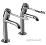 Performa 1/2 Inch Qt Ext Lvr Basin Tap Pair