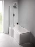 23.620 Sigma Showerbath Screen Silver