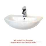 Type 55 Semi Recessed Basin Two Tap Holes 27.0901