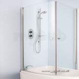 Ideal Standard Create L9125 Corner Bath Screen