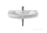 Roca Senso 800mm One Tap Hole Basin White