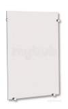 Delabie Rectangular Bathroom Mirror 360x480 6mm Thick 3451