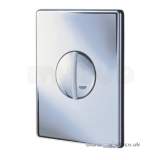 Grohe Grohe Tenso Wc Wall Plate S/flush Cp 38671000