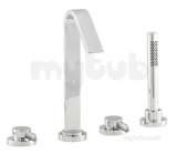 4.1338 Clio 4 Th Bath Mixer C/w Shower