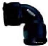 Black Ef Elbow 90d 75-75 49050 49050075