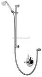 Aqualisa 560.01 Aquatique Adjustable Head Chrome Plated