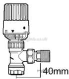 Polypipe 15mm Polyplumb Th. Rad. Valve