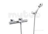 T1000 Wall Mounted Bath Shwr Mxr Chrome