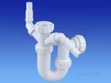 5v869w Osma Adjustable Sink Trap 75mm