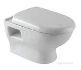 Lisbon Ii Wall Hung Pan Soft Close Seat White 64.0009