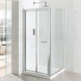 Vantage Easy Clean Bi-fold Door 700mm Silver 69.0111