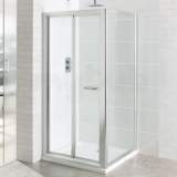 Vantage Easy Clean Bi-fold Door 760mm Silver 69.0112