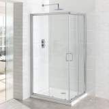 Vantage Easy Clean Corner Entry 900 X 900mm Silver 69.0128