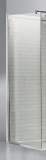 Flipper Walk-in Easy Clean 800mm Front Panel Silver 69.0130