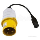 Javac Iec Mains Lead For Vacuum Pumps 110v