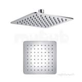 8inch Square Shower Head Mirror Stainless 78.0003