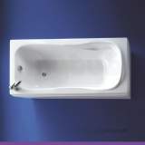 Ideal Standard Caspian 1700 X 800 No Tap Holes I/cast Bath White