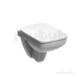 E200 Square Wc Wall Hung Compact Pan Wht