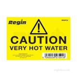 Regp34 Caution-very Hot Water Sticker 8