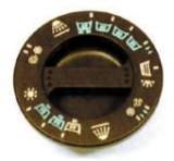 Hotpoint 1600012 Timer Knob Wash Brown