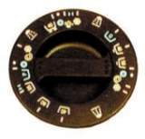 Hotpoint 1600850 Timer Knob Brown 9506