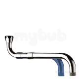 Delabie Telescopic Swivel Spout F3/4 Inch L300-470mm