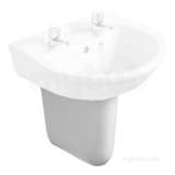 Purchased along with Twyford E100 Round Washbasin 500x410 Two Tap Holes White
