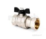 Inta Ball Valve With Check 1/2 Bbvck1925050bk