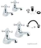 Deva Tudor Bath Pack Chrome Plated Bp2000