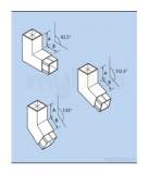 Alumasc Mf F/j 75x75mm X135d Sq Bend