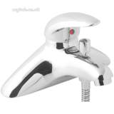 Deva Elan206 Two Tap Holes Single Lvr Bath Shower Mixer Cp