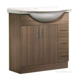 Ella Elb8aw 800 Base Unit-walnut