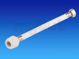 Hep2o Flexi Tap Conn White 15x3/4 L-300 Hdw125b/15w